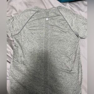 lululemon swiftly tech grey shirt